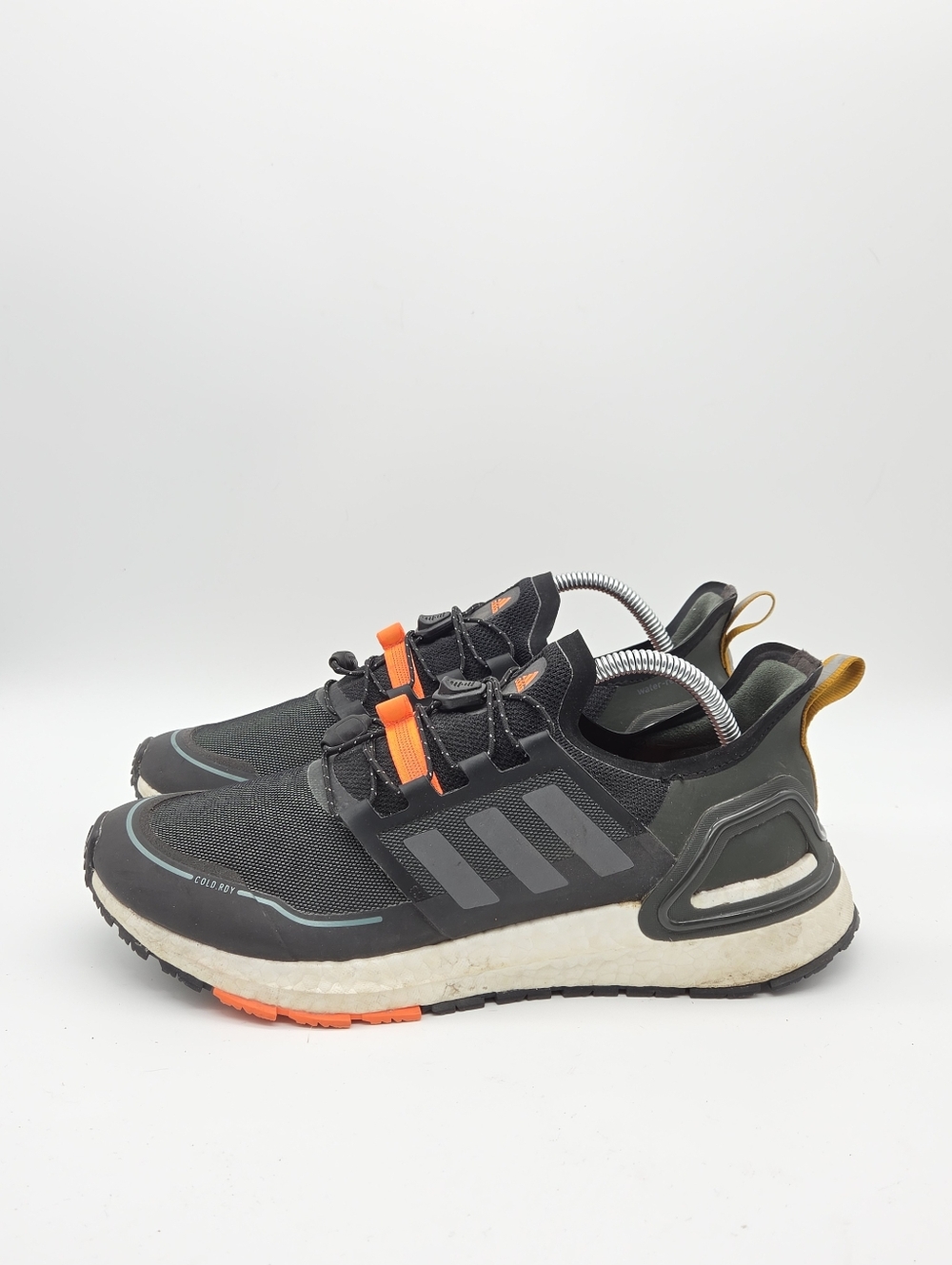 Adidas Ultraboost Winter RDY Black Orange Running Shoe Men's 9.5